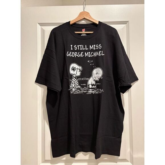 Charlie Brown x George Michael T-shirt size 2XL - Picture 1 of 2